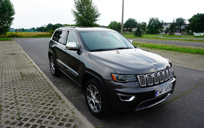 Jeep Grand Cherokee cena 189000 przebieg: 61000, rok produkcji 2020 z Wrocław małe 781